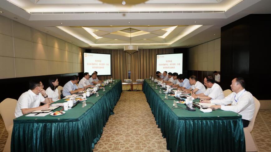 任丁董事长会见乐山市委副书记、市长张彤一行